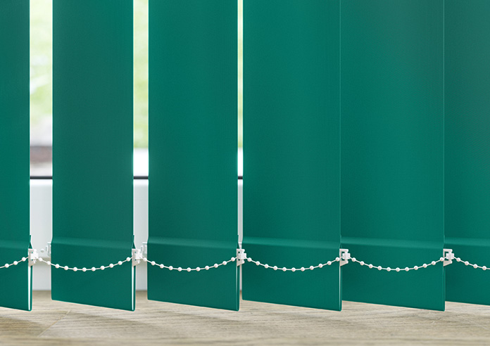 Roma (FR), Ocean Green - Vertical Blind Slats - Image 3